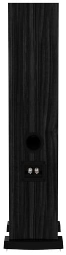 Fyne Audio F302 black ash - achterkant - Zuilspeaker