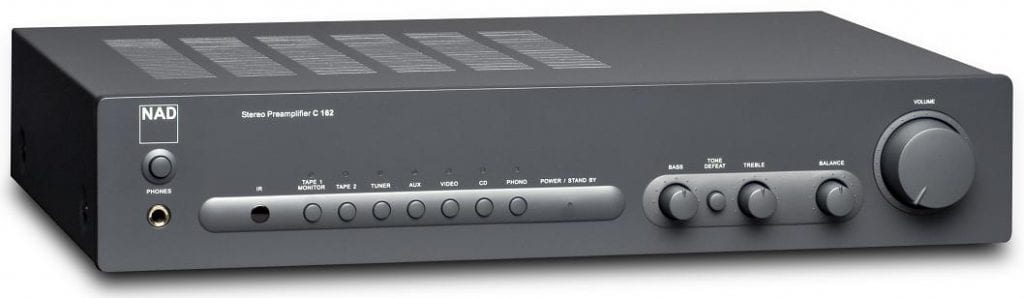 NAD C162 grijs - Voorversterker