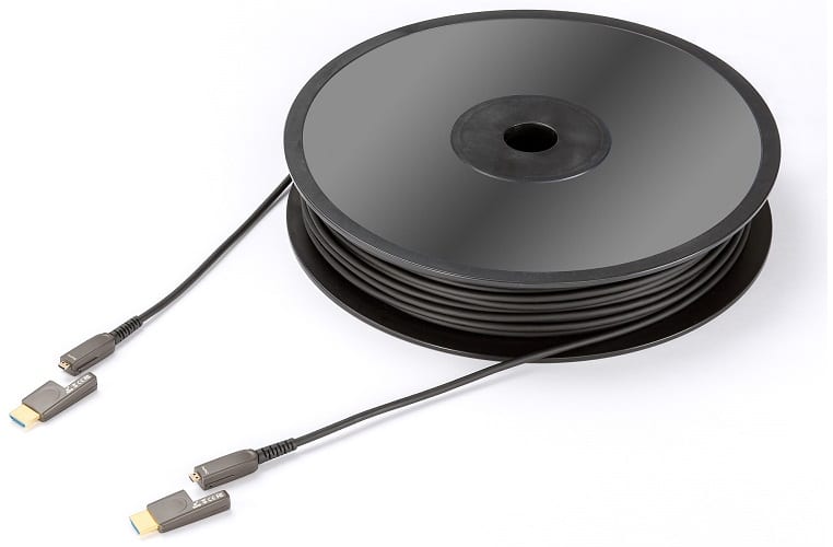 Inakustik HDMI-Micro 2.0 optical fiber cable 100,0 m. - HDMI kabel