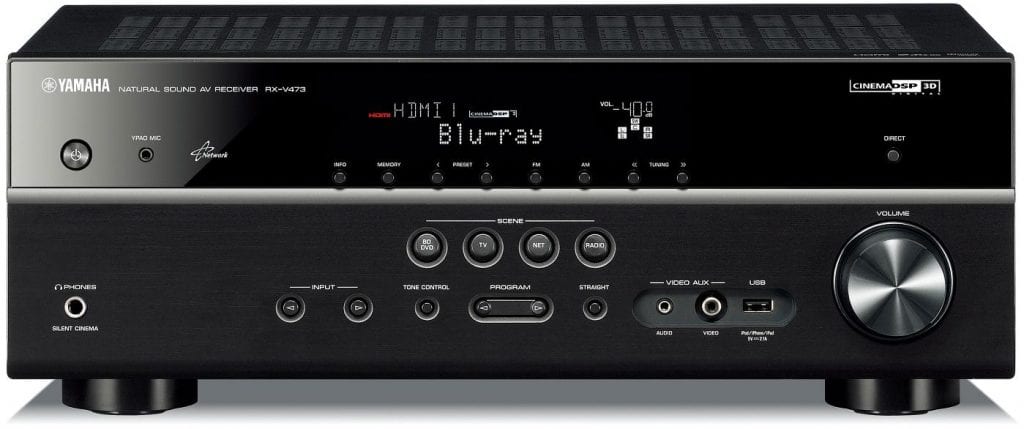 Yamaha RX-V473 zwart - AV Receiver