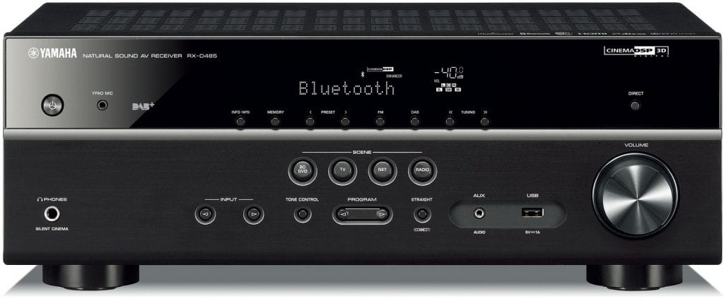 Yamaha RX-D485 zwart - AV Receiver