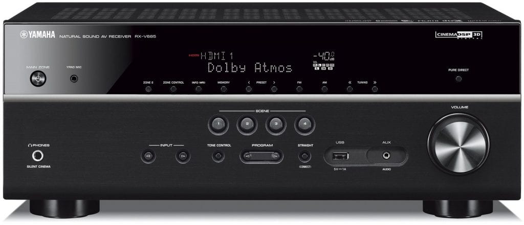 Yamaha RX-V685 zwart - AV Receiver
