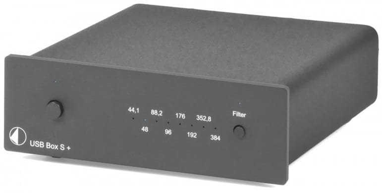 Pro-Ject USB Box S plus zwart - DAC