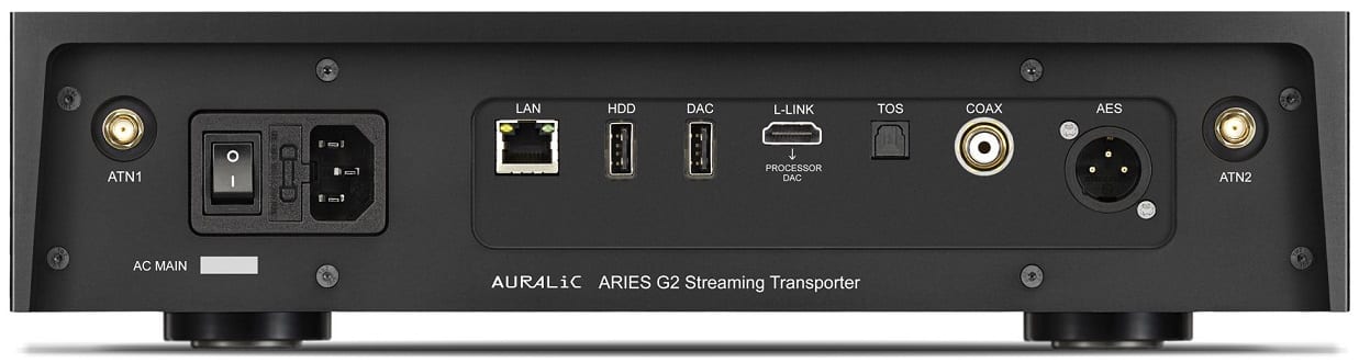 Auralic Aries G2 - achterkant - Audio streamer
