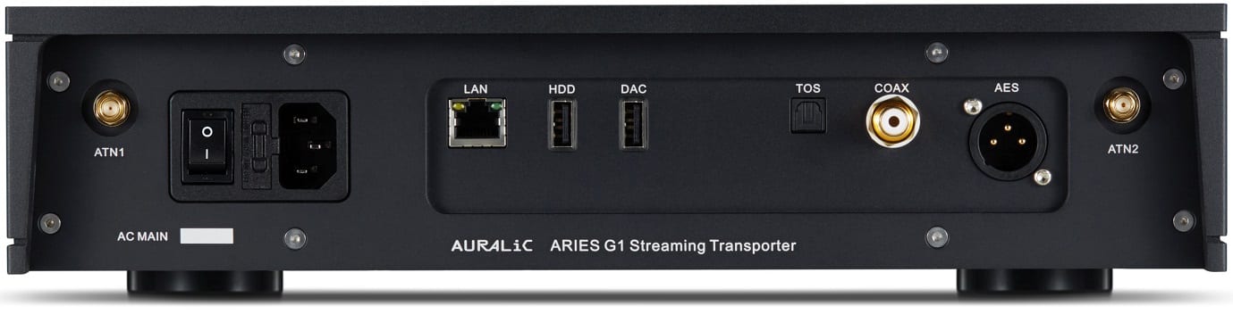 Auralic Aries G1 - achterkant - Audio streamer