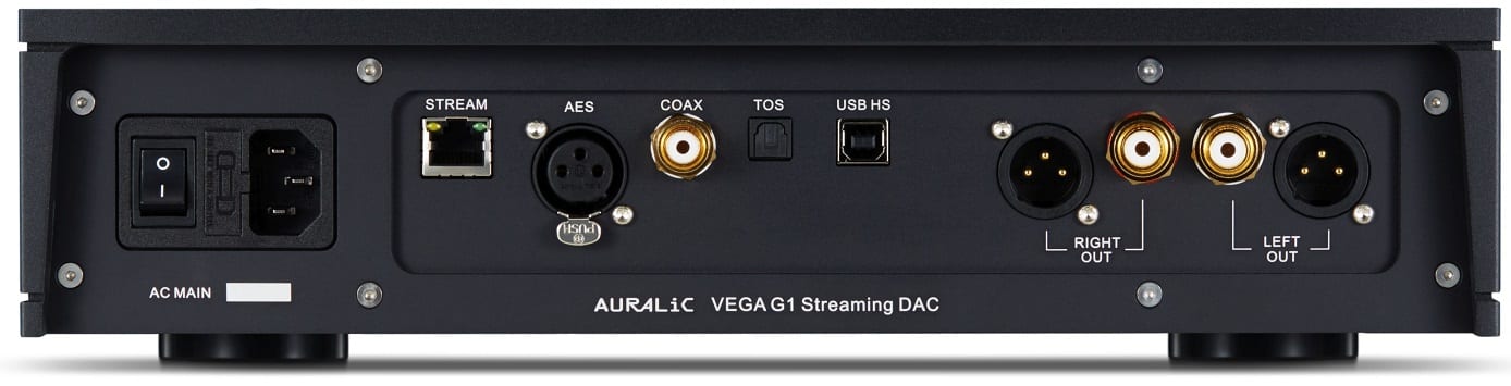Auralic Vega G1 - achterkant - DAC