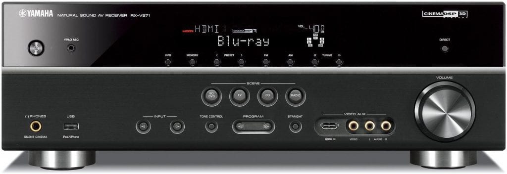 Yamaha RX-V571 zwart - AV Receiver