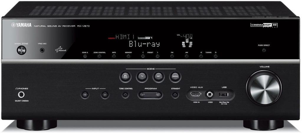 Yamaha RX-V673 zwart - AV Receiver