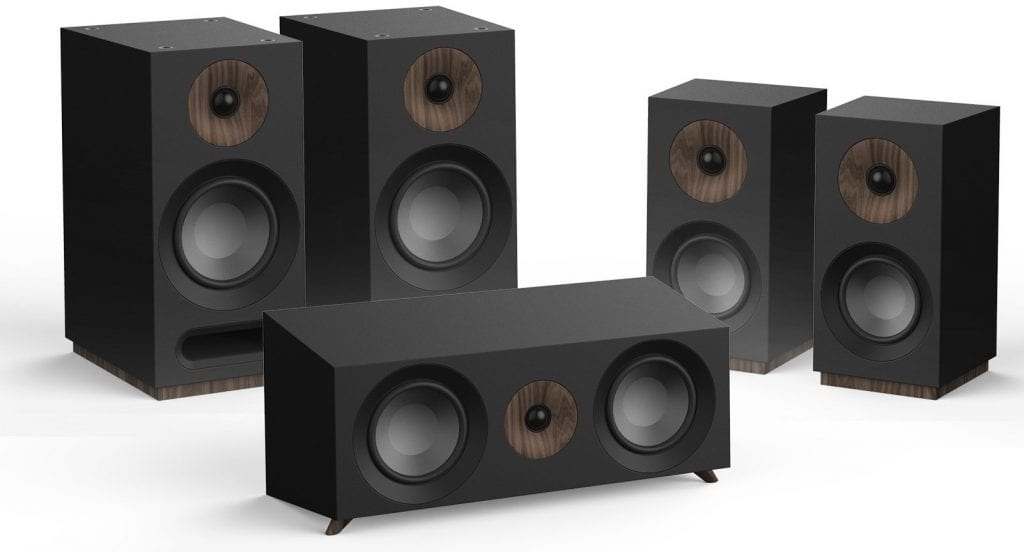 Jamo Studio S 803 HCS zwart - Speaker set