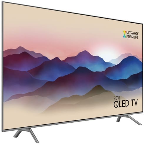 Samsung QE65Q6F 2018 - zij frontaanzicht - Televisie