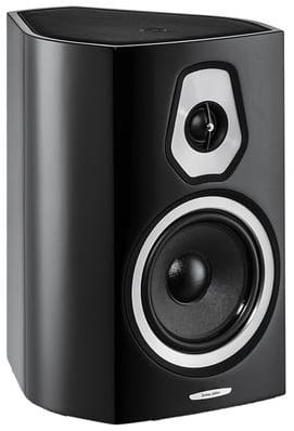 Sonus faber Sonetto II zwart hoogglans - Boekenplank speaker