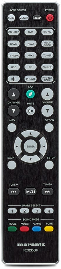 Marantz SR5013 zwart - afstandsbediening - AV Receiver
