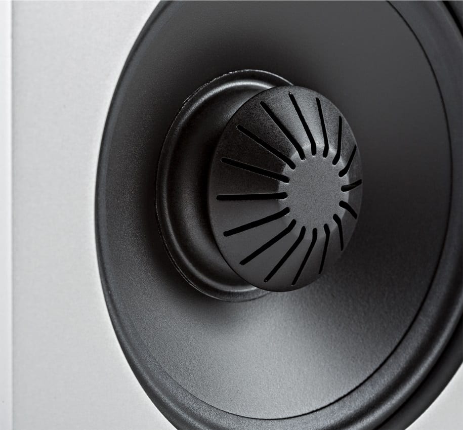 Definitive Technology Demand D7 zwart - detail - Boekenplank speaker