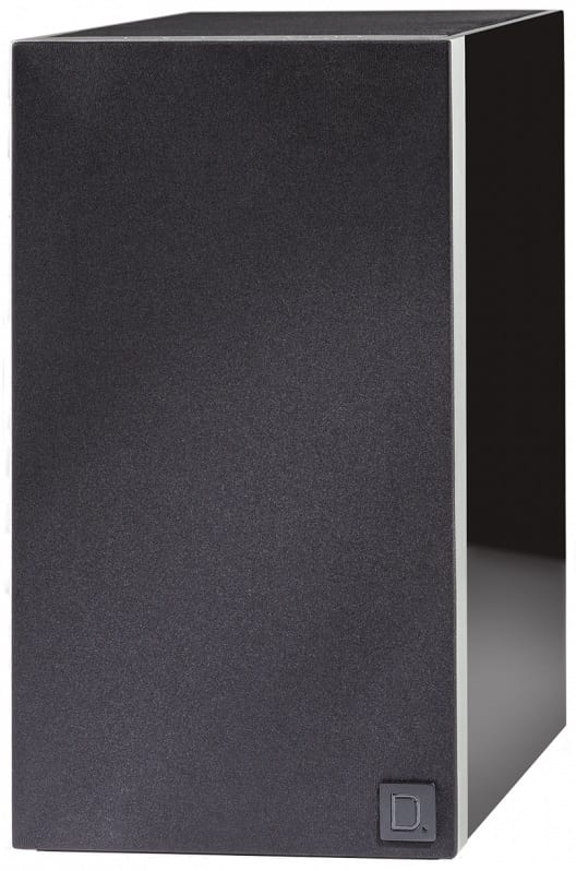 Definitive Technology Demand D9 zwart - frontaanzicht met grill - Boekenplank speaker