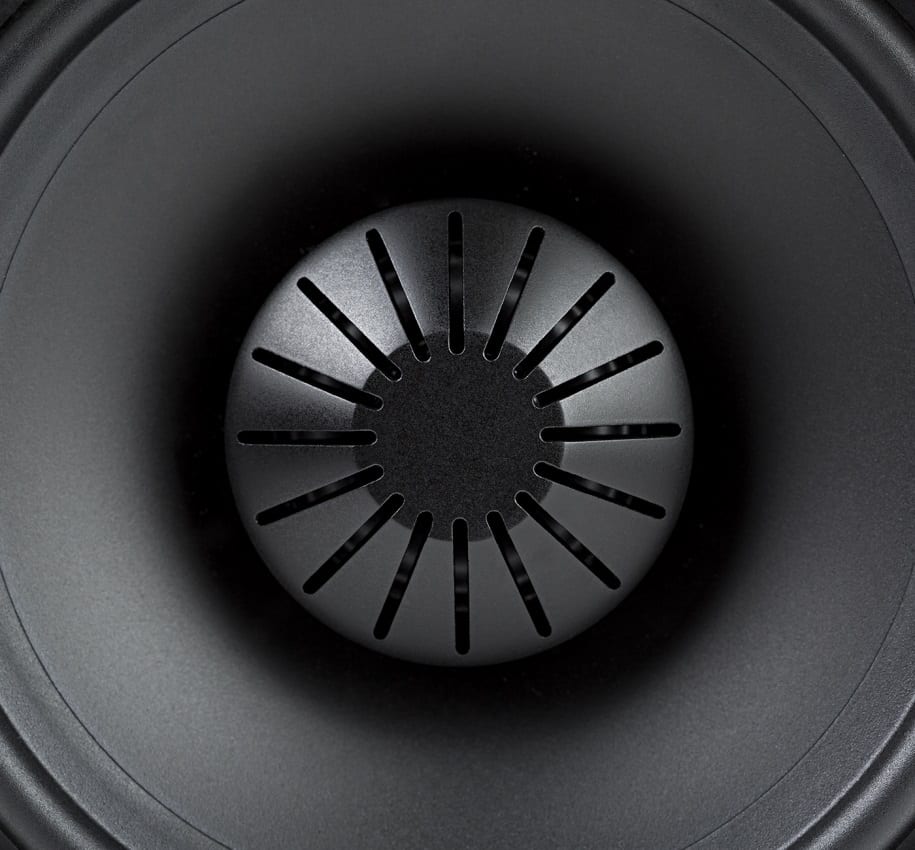 Definitive Technology Demand D11 zwart - detail - Boekenplank speaker