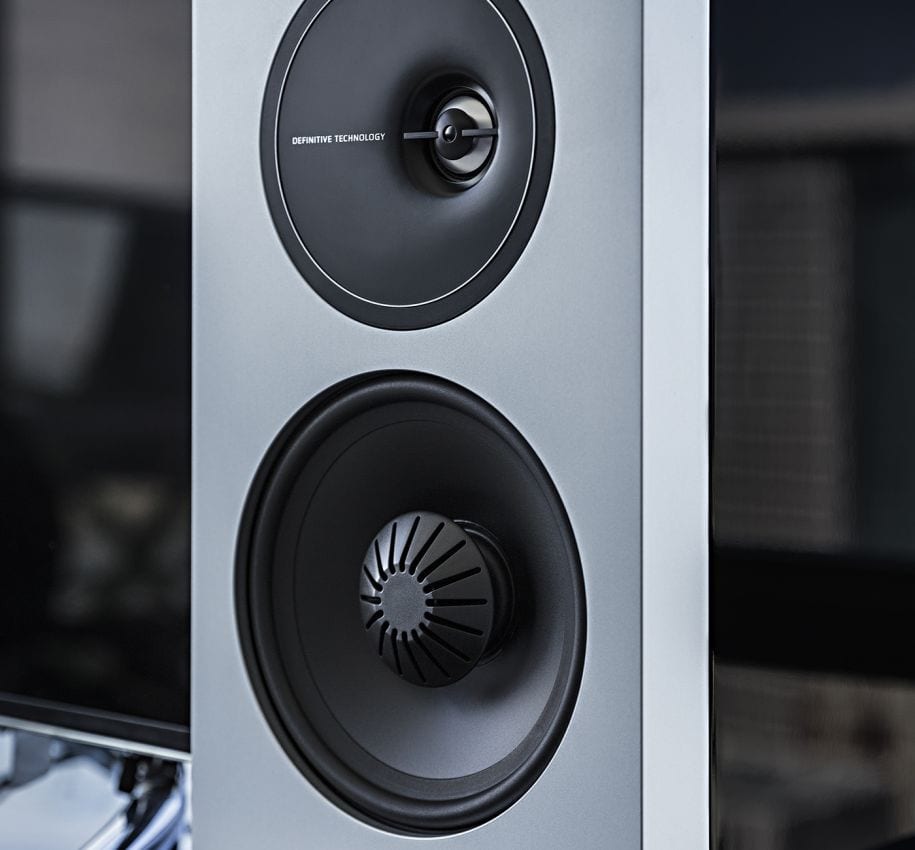 Definitive Technology Demand D11 zwart - detail - Boekenplank speaker