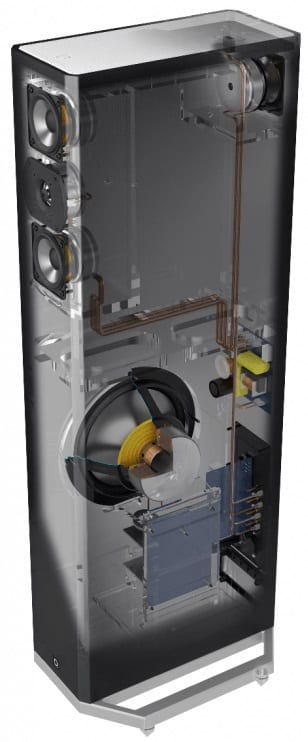 Definitive Technology BP9020 - open gewerkt - Zuilspeaker