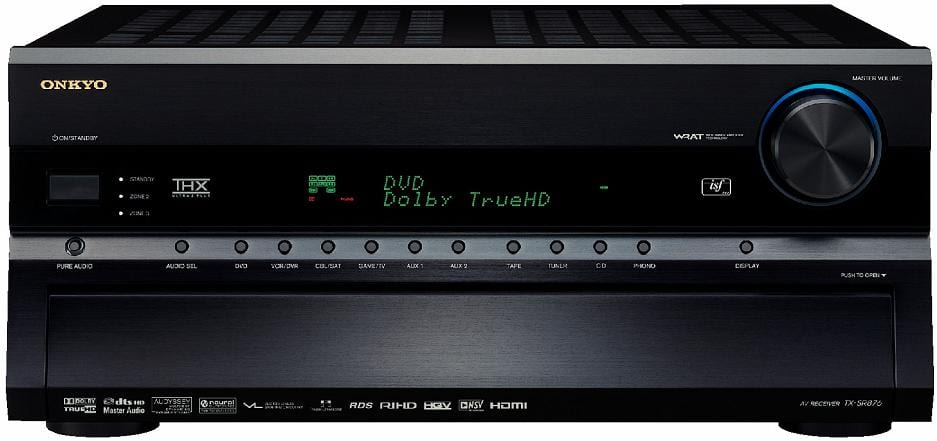 Onkyo TX-SR876 zwart av receiver - iEar'