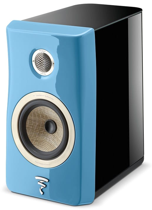 Focal Kanta N°1 black hg / blue hg - Boekenplank speaker
