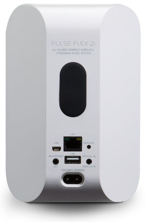 Bluesound Pulse Flex 2i wit - achterkant - Wifi speaker