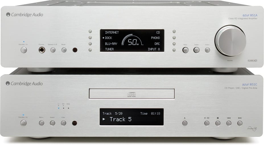 Cambridge Audio Azur 851A zilver - Stereo versterker