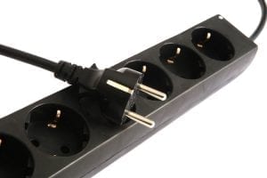 Naim Mainsblock 6-weg 2,0 m.