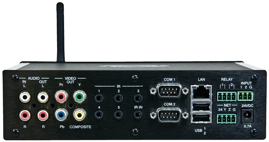Crestron MC3 - achterkant - Control System