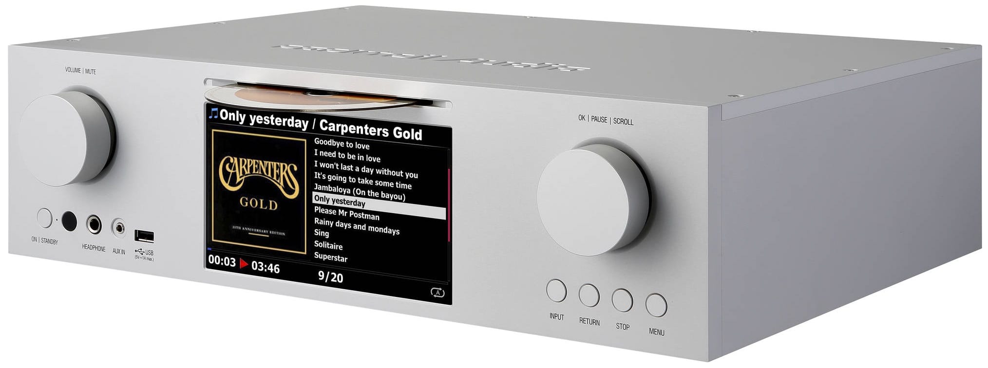 CocktailAudio X45Pro zilver - Audio streamer