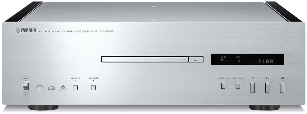 Yamaha CD-S2000 zilver/zwart hoogglans - CD speler