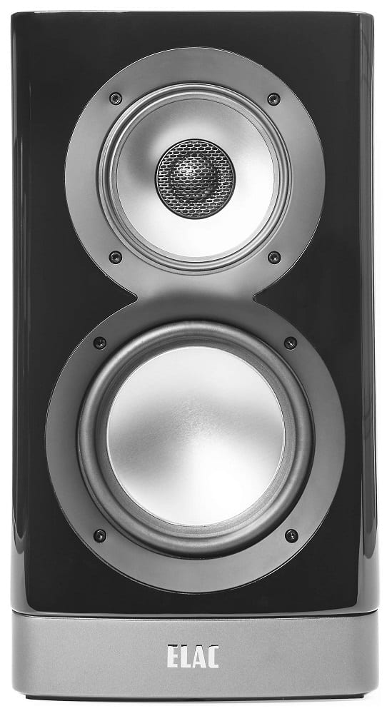 Elac Navis ARB-51 zwart hoogglans - frontaanzicht - Actieve speaker
