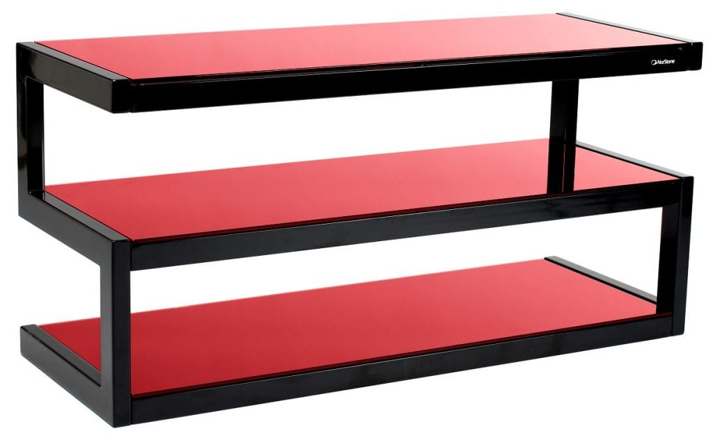 Norstone Esse zwart/rood - TV meubel