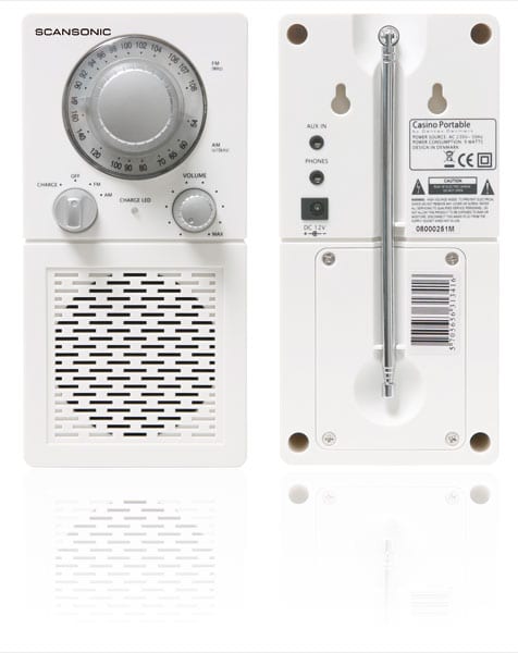 Scansonic P-2500 wit - Radio