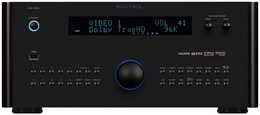 Rotel RSX-1562 zwart - AV Receiver