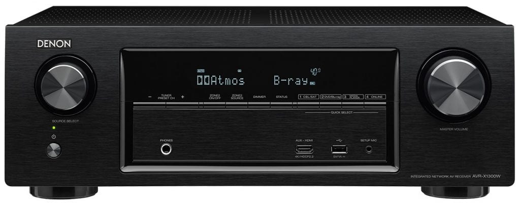 Denon AVR-X1300W zwart - AV Receiver