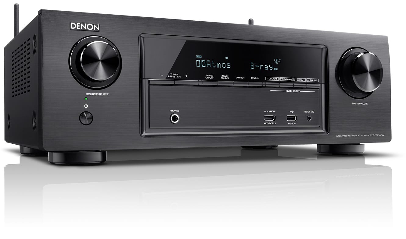 Denon AVR-X1300W zwart - AV Receiver