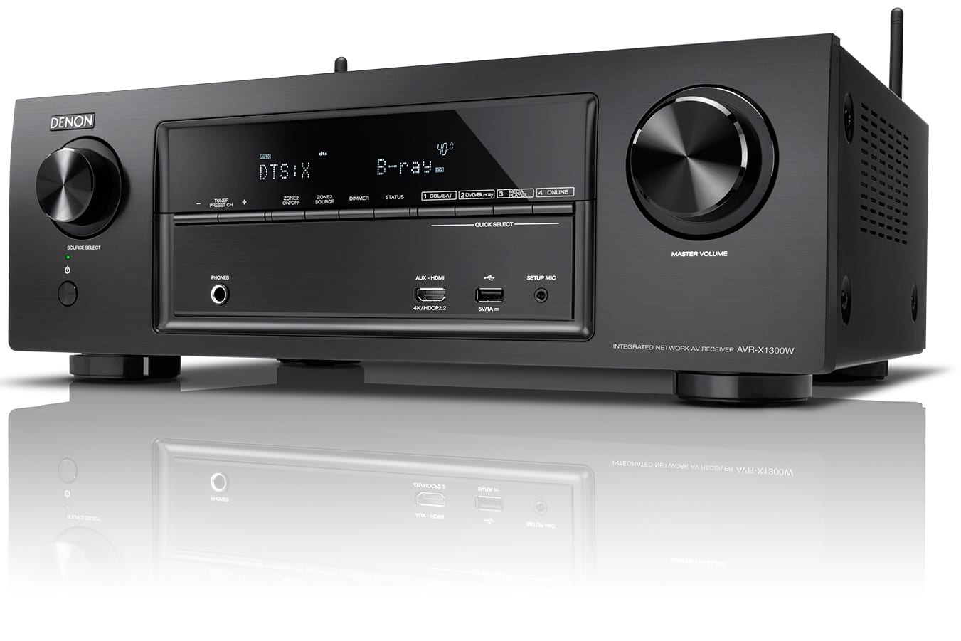 Denon AVR-X1300W zwart - AV Receiver