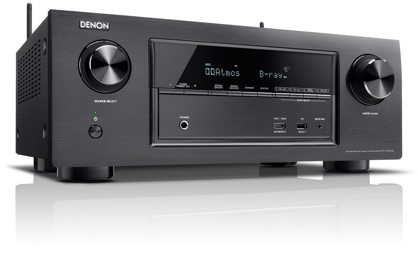 Denon AVR-X2300W zwart - AV Receiver