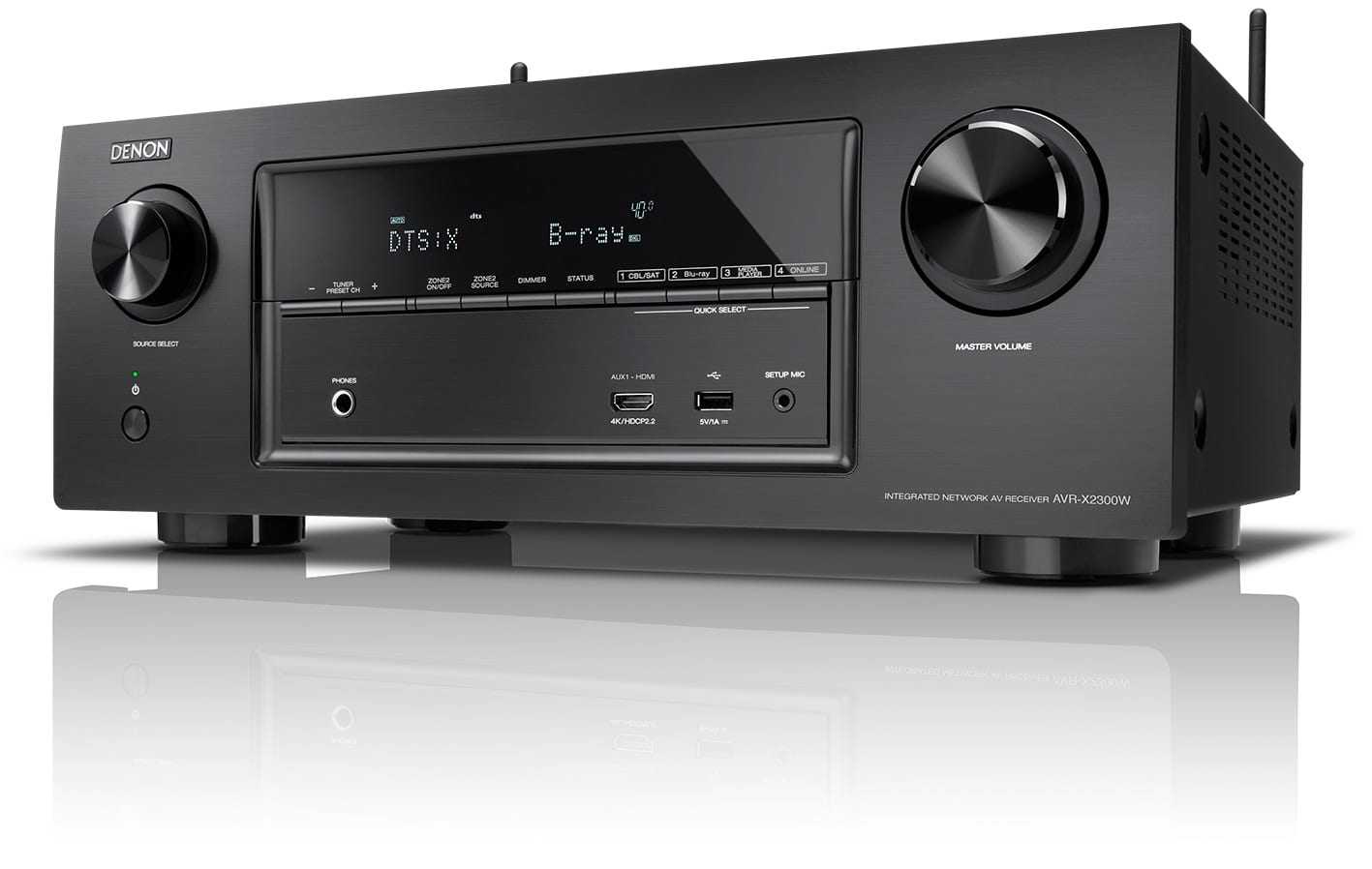 Denon AVR-X2300W zwart - AV Receiver