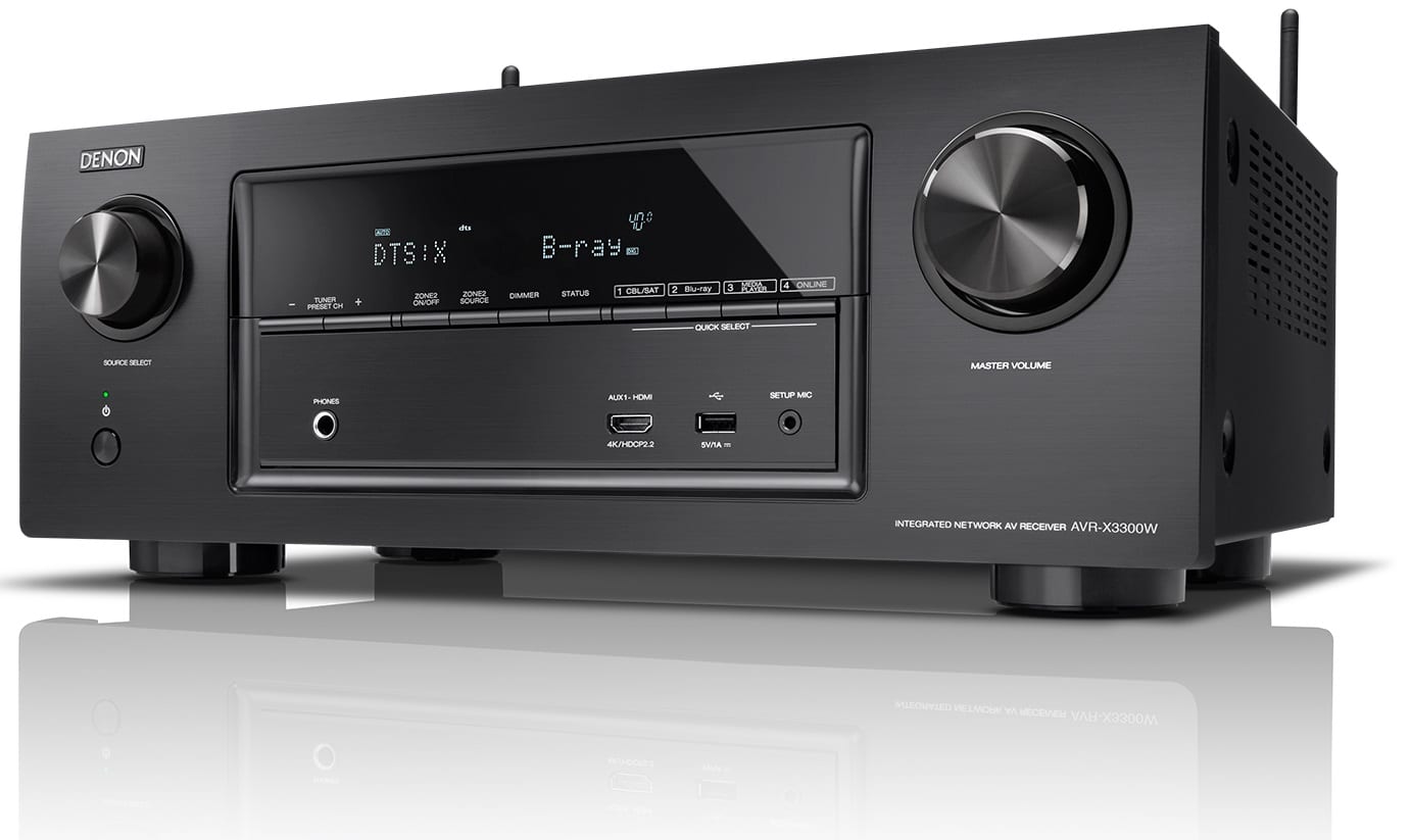 Denon AVR-X3300W zwart - AV Receiver