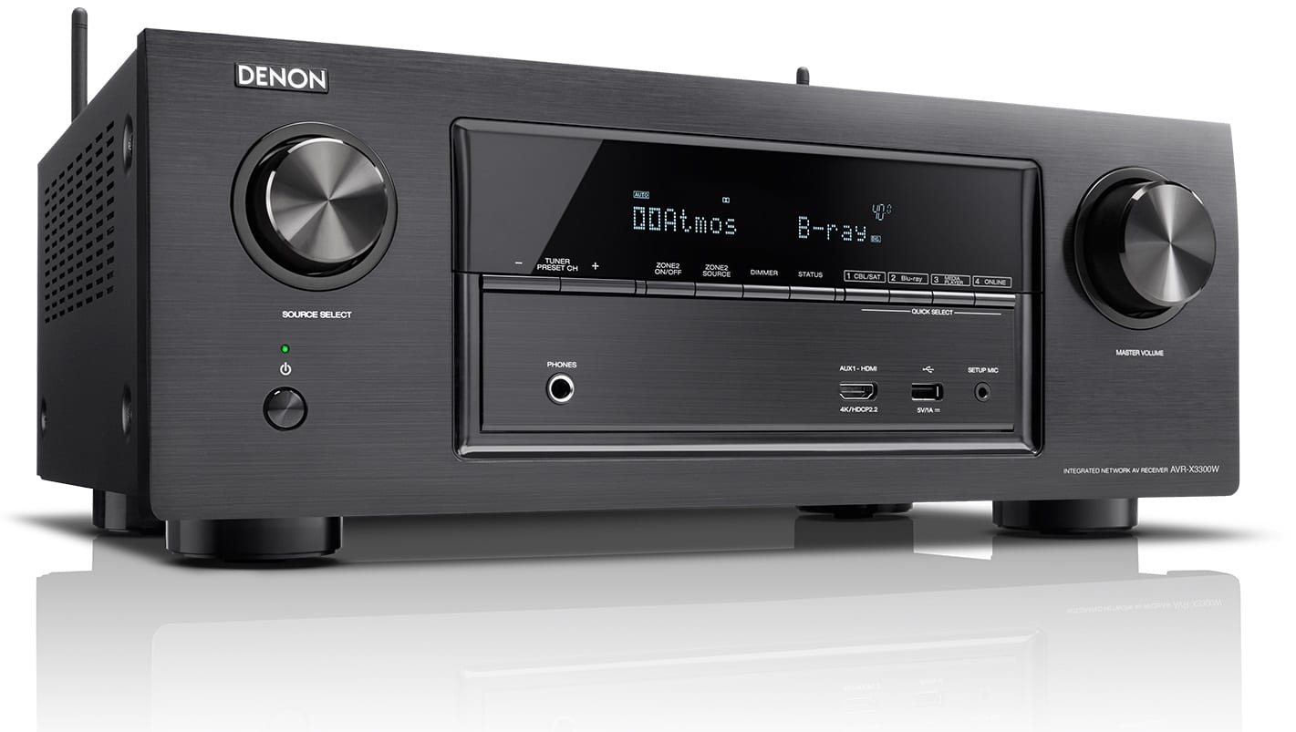 Denon AVR-X3300W zwart - AV Receiver