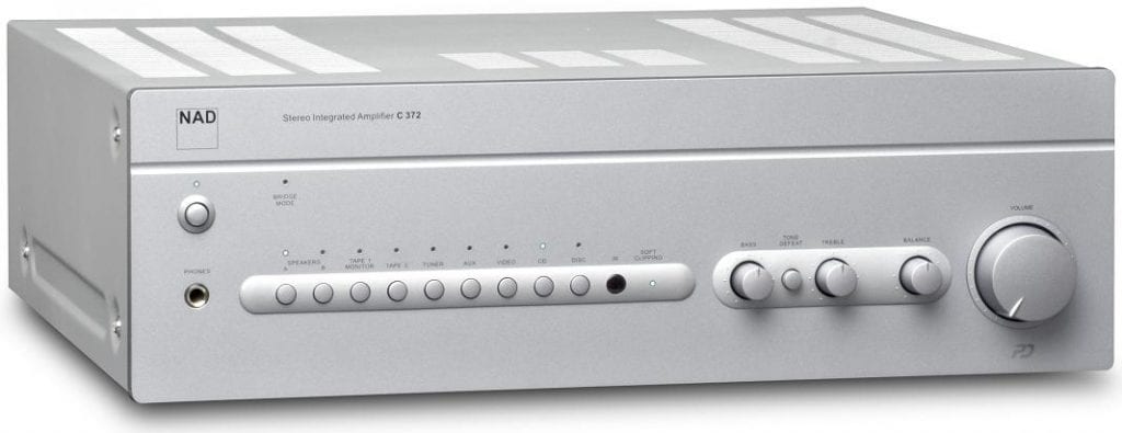 NAD C372 titanium - Stereo versterker