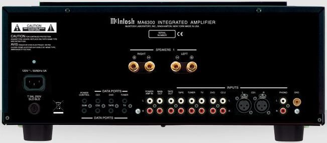 McIntosh MA6300 - achterkant - Stereo versterker