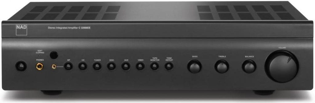 NAD C326BEE graphite - Stereo versterker