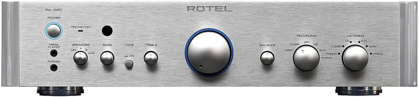 Rotel RA-1520 zilver - Stereo versterker