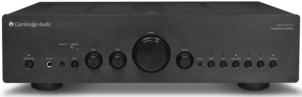 Cambridge Audio 650A zwart - Stereo versterker