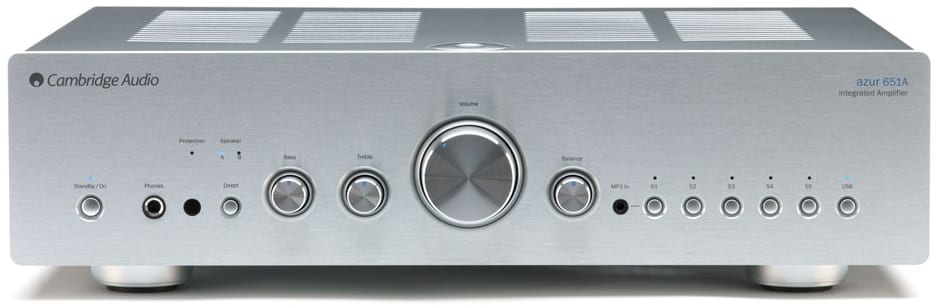 Cambridge Audio Azur 651A zilver - Stereo versterker