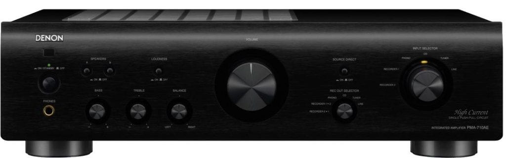 Denon PMA-710AE zwart - Stereo versterker