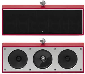 KEF XQ2C Maranello Red - Center speaker