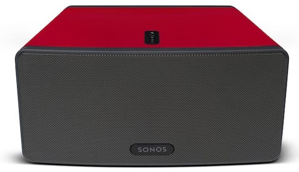 Flexson Colourplay:3 rood - Speaker accessoire