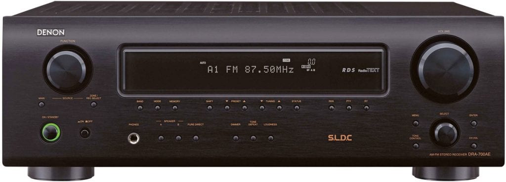 Denon DRA-700AE zwart - Stereo receiver